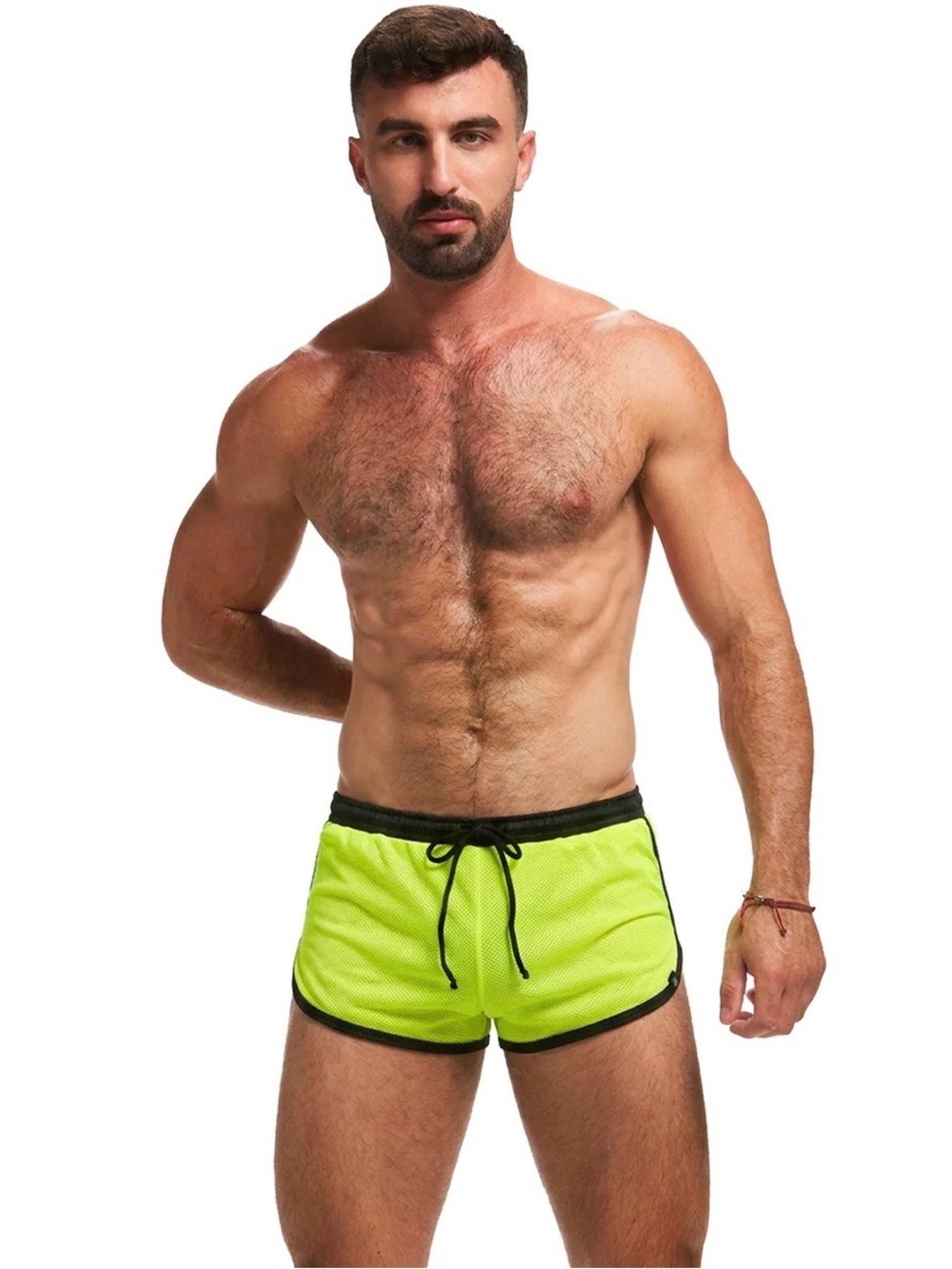 N2N BODYWEAR Volt X Split Mesh Shorts